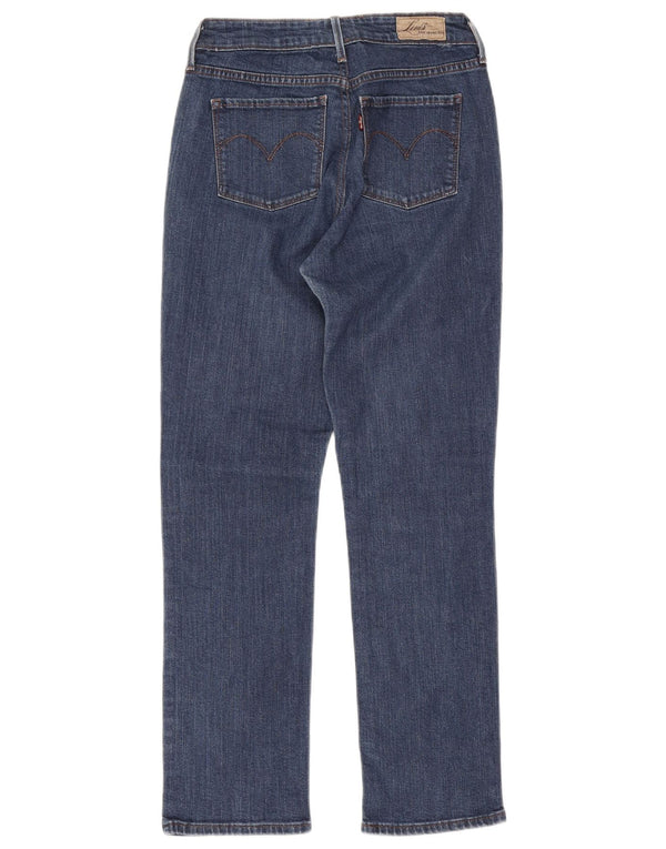 Levi's Womens Slim Jeans W29 L30 Blue Cotton
