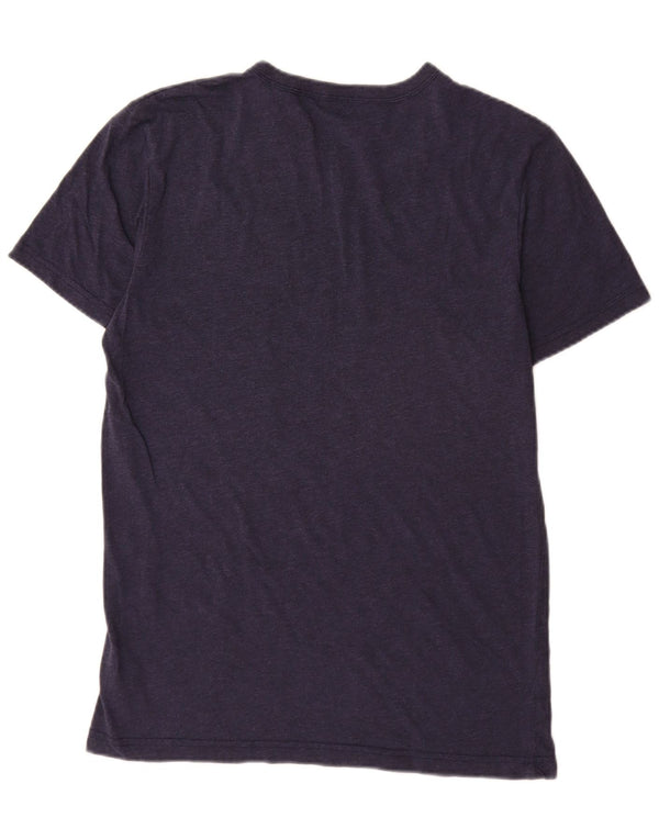 G-Star Mens Graphic T-Shirt Top Medium Navy Blue Cotton