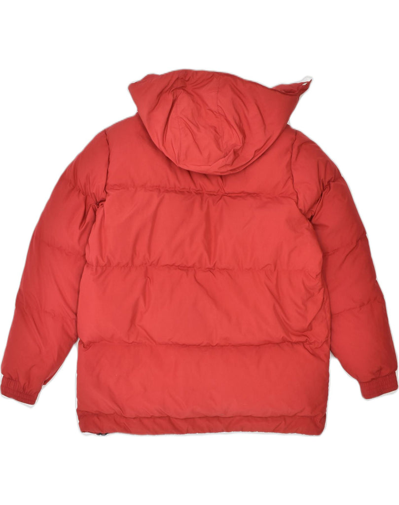 CHAMPION Boys Hooded Padded Jacket 13-14 Years XL Red Polyester | Vintage | Thrift | Second-Hand | Used Clothing | Messina Hembry 