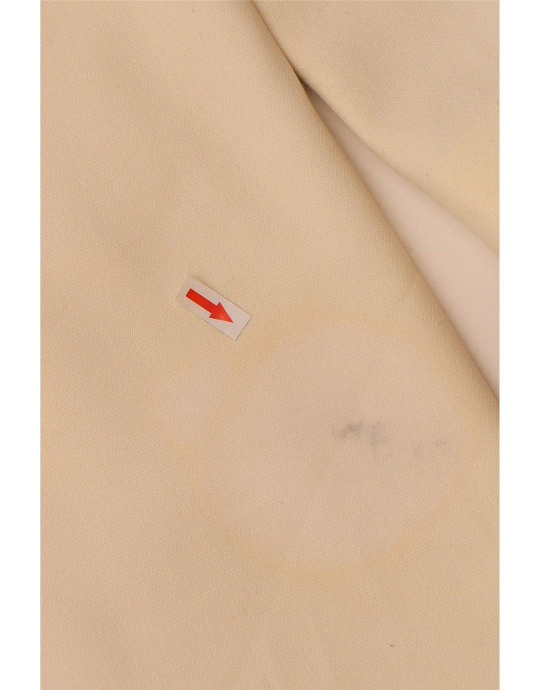 Zara Womens Overcoat UK 16 Large Off White Polyester