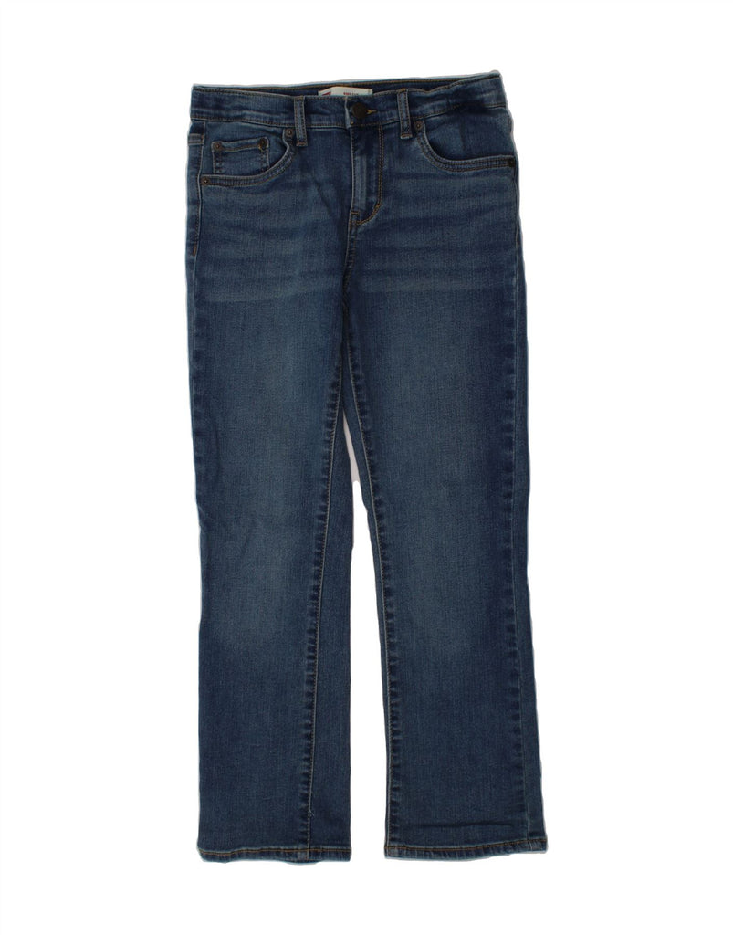 LEVI'S Girls Bootcut Jeans 9-10 Years W26 L24 Blue Cotton Vintage Levi's and Second-Hand Levi's from Messina Hembry 
