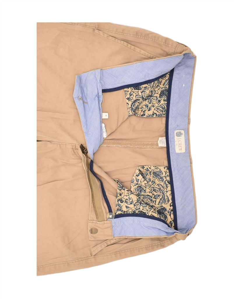 J. CREW Mens Chino Shorts W30 Medium Beige Cotton | Vintage J. Crew | Thrift | Second-Hand J. Crew | Used Clothing | Messina Hembry 