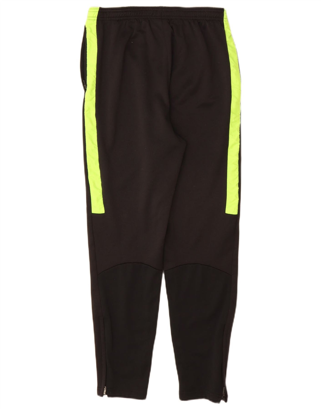 NIKE Boys Dri Fit Tracksuit Trousers 13-14 Years XL Black Colourblock