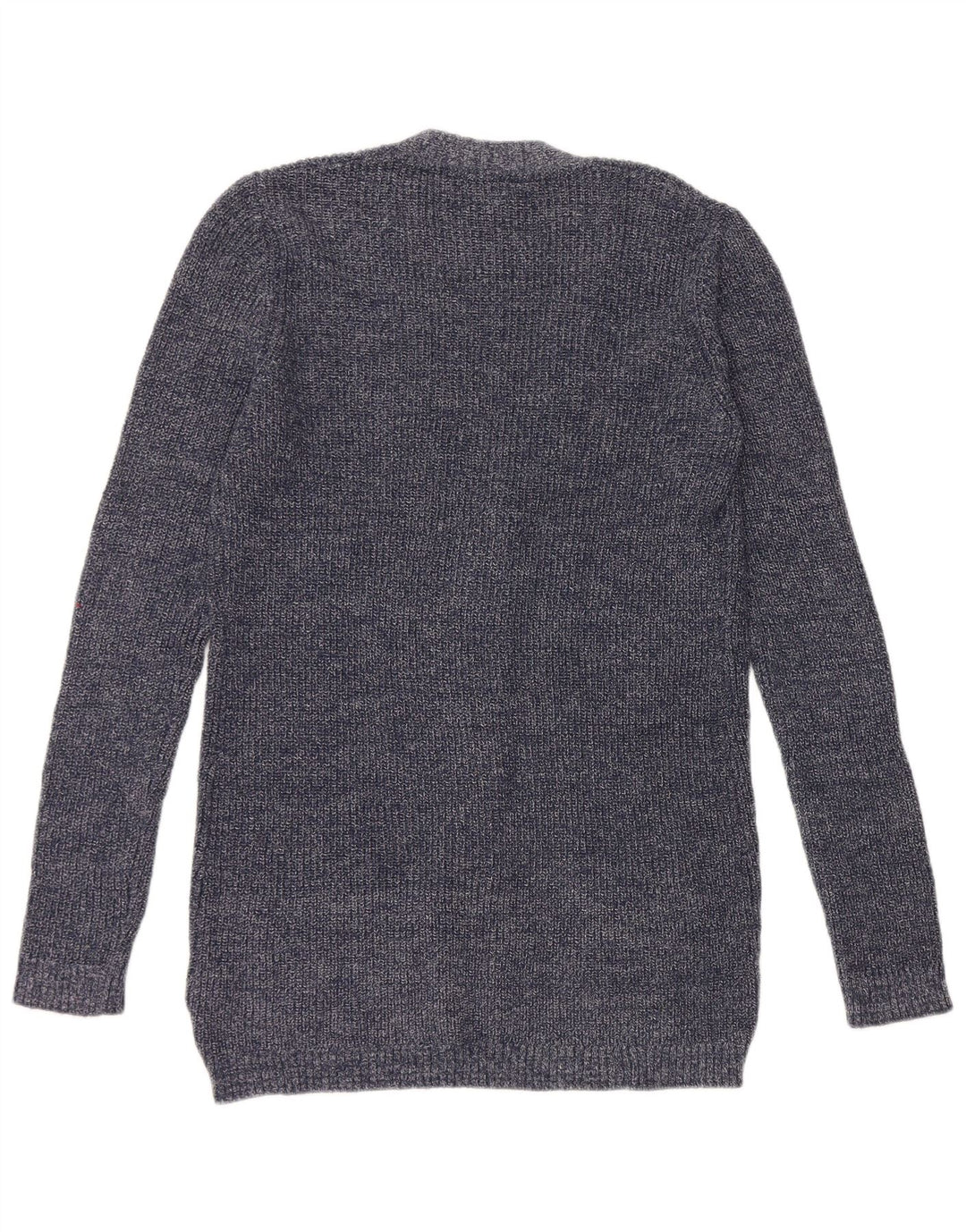 Fat Face Womens Cardigan Sweater UK 12 Medium Navy Blue Cotton