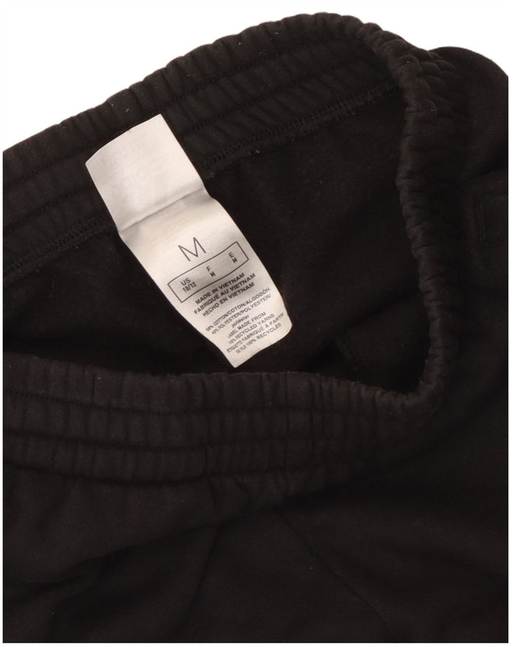 Adidas Boys Graphic Tracksuit Trousers Joggers 10-11 Years Medium Black