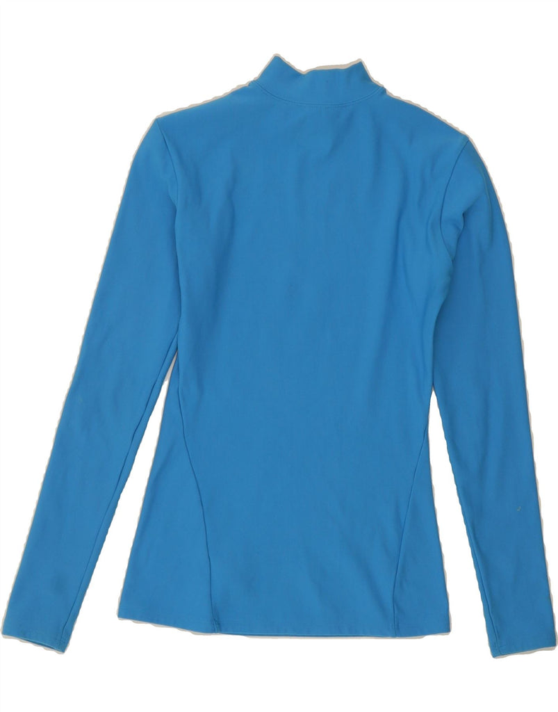 UNDER ARMOUR Womens Cold Gear Top Long Sleeve UK 10 Small Blue Nylon Vintage Under Armour and Second-Hand Under Armour from Messina Hembry 