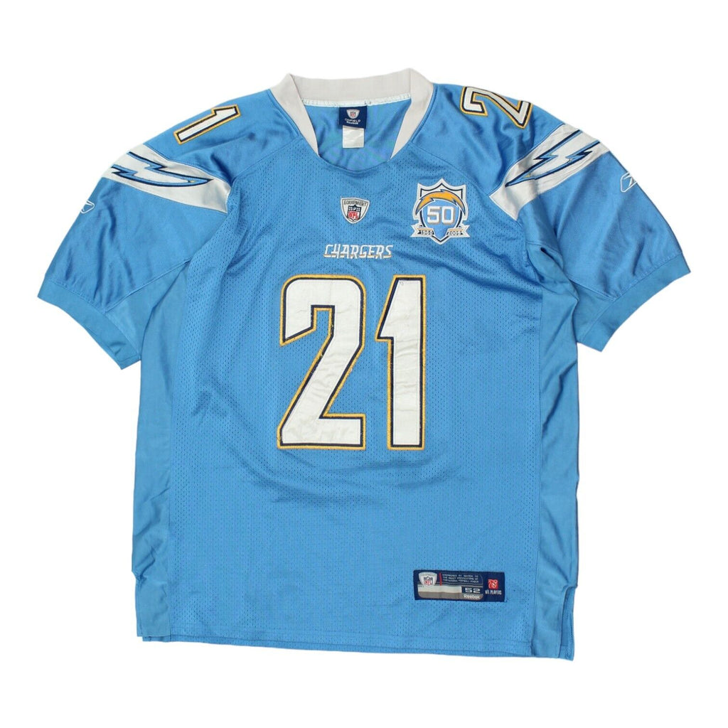 San Diego Chargers LaDainian Tomlinson Reebok Mens Blue Jersey | NFL Sports VTG Vintage Messina Hembry and Second-Hand Messina Hembry from Messina Hembry 