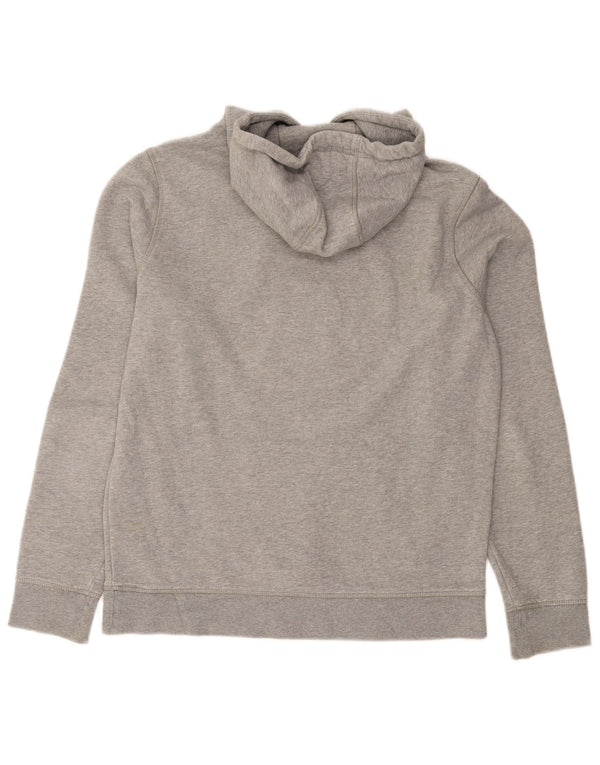 Tommy Hilfiger Mens Graphic Hoodie Jumper Large Grey Cotton