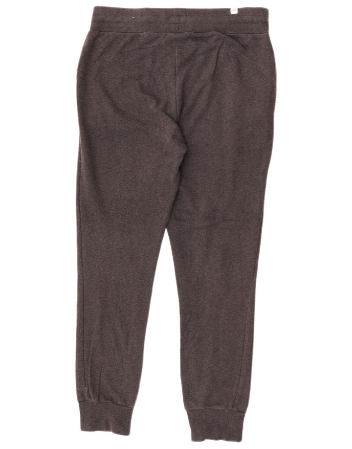 Puma Womens Tracksuit Trousers Joggers UK 12 Medium Grey Cotton