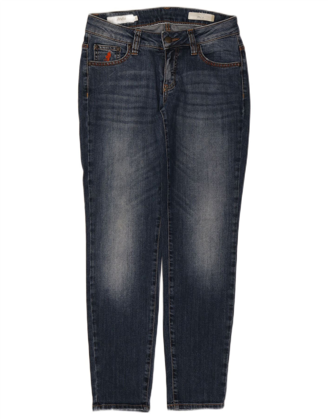 Marlboro Classics Womens Slim Jeans W26 L27 Blue Cotton