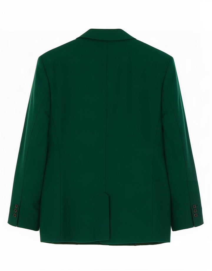 Vintage Womens 5 Button Blazer Jacket UK 10 Small Green