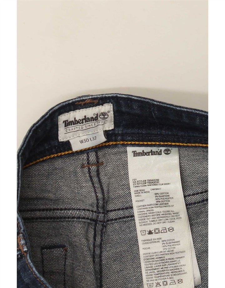 Timberland Womens Slim Jeans W30 L32 Navy Blue Cotton