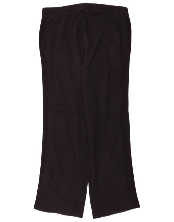 Sergio Tacchini Womens Tracksuit Trousers UK 16 Large  Navy Blue Cotton