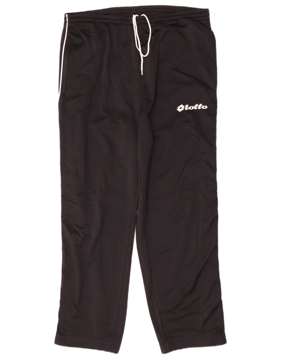 Lotto Mens Tracksuit Trousers UK 40/42 Large Black Polyester
