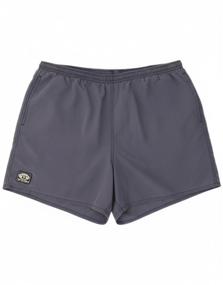 Animal Womens Sport Shorts UK 14 Large  Navy Blue Polyamide