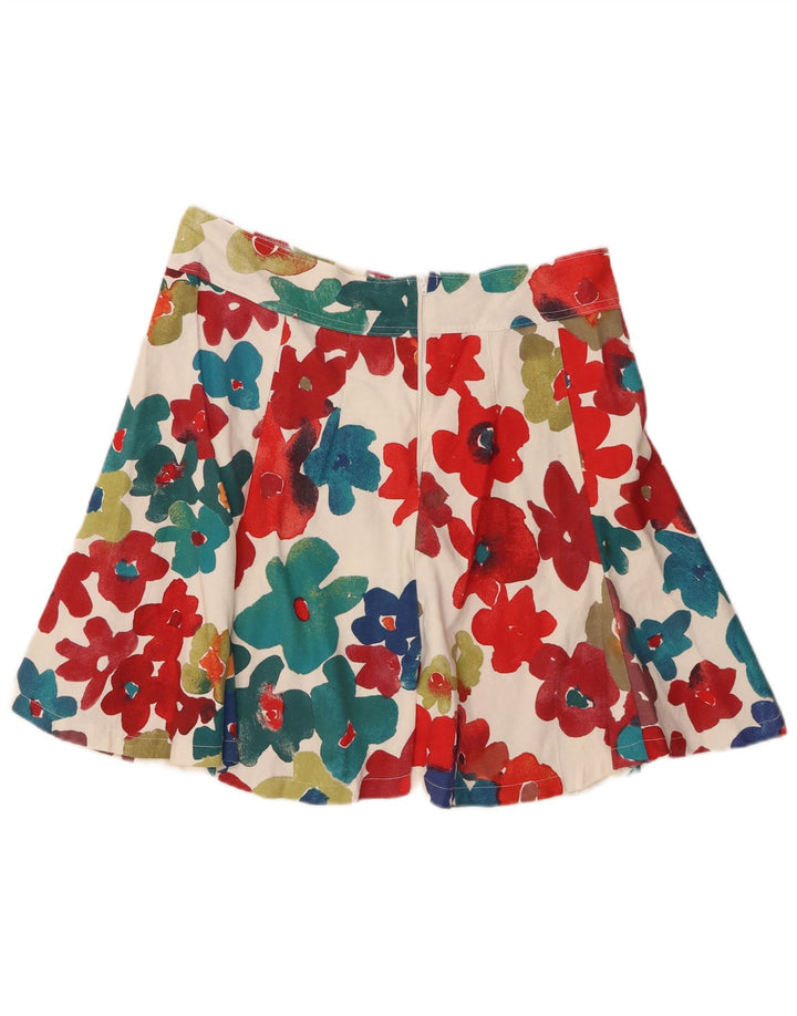 Vintage Womens Mini Skirt W32 Large  Multicoloured Floral