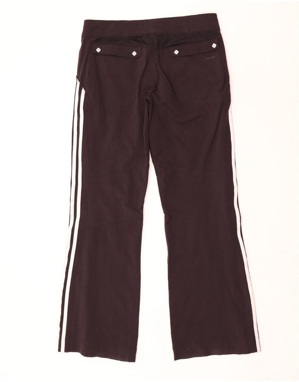 Adidas Womens Bootcut Trousers UK 12 Medium W30 L32 Black