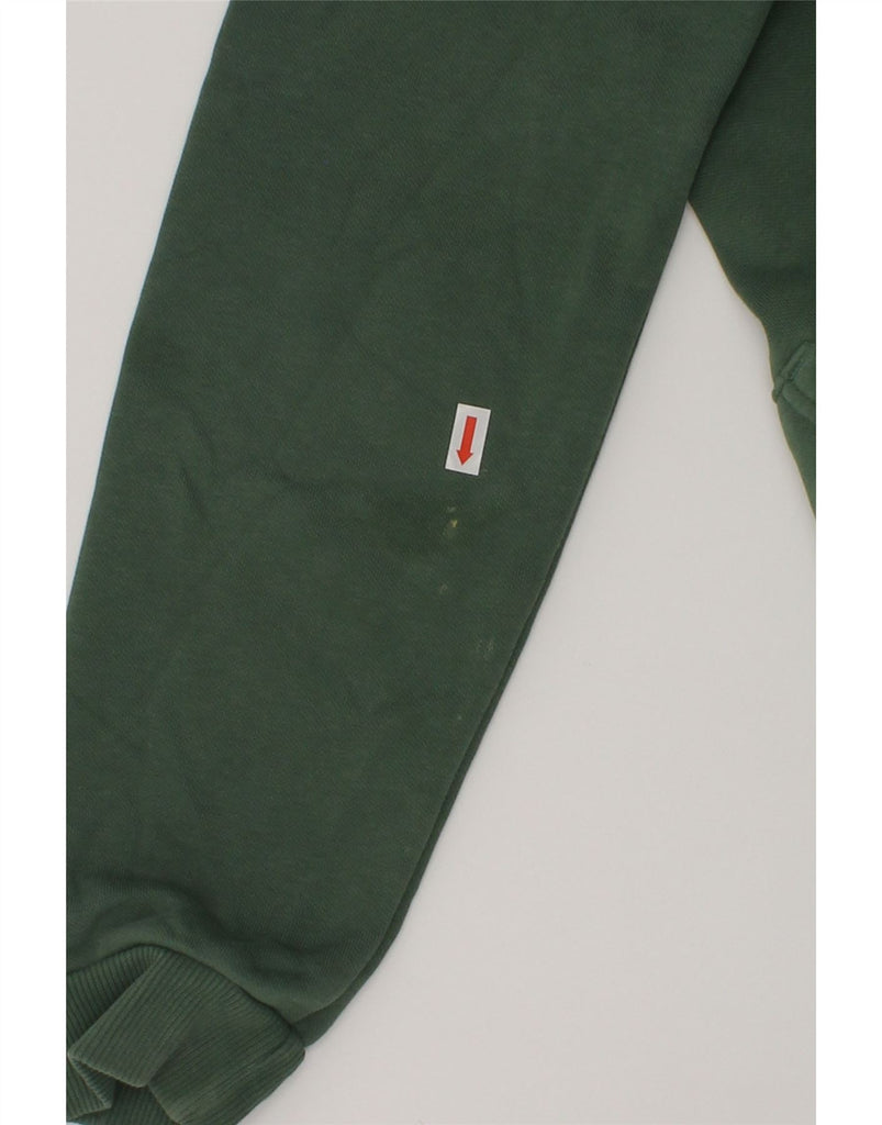 PUMA Boys Graphic Hoodie Jumper 11-12 Years Green Cotton | Vintage Puma | Thrift | Second-Hand Puma | Used Clothing | Messina Hembry 