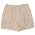Ellesse Womens High Waist Pegged Chino Shorts Medium W30 White