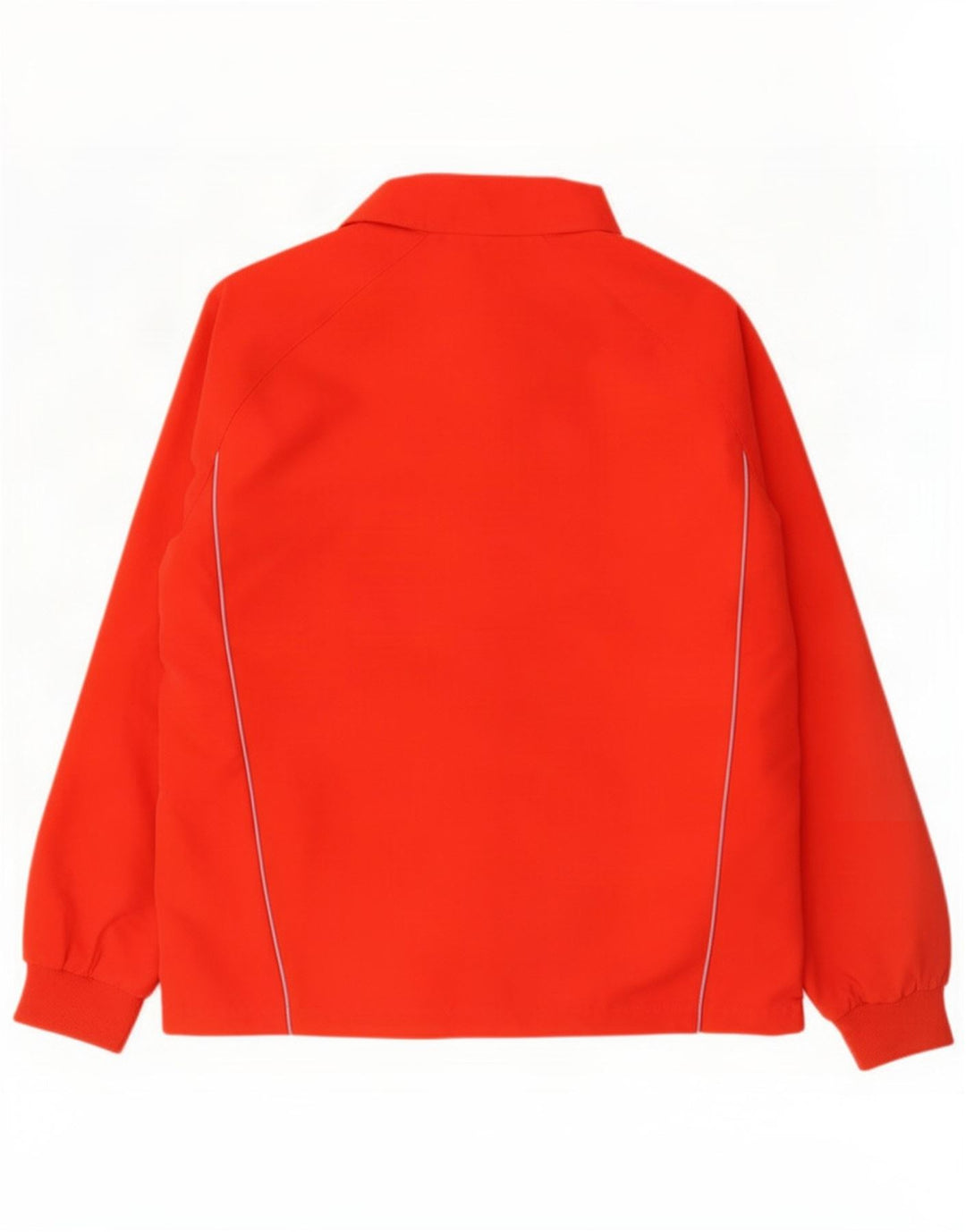 Adidas Mens Tracksuit Top Jacket UK 40/42 Medium Red Polyester