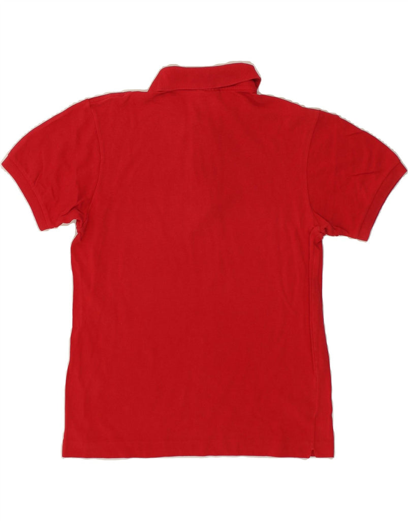 LACOSTE Mens Polo Shirt Size 3 Small Red Cotton | Vintage Lacoste | Thrift | Second-Hand Lacoste | Used Clothing | Messina Hembry 