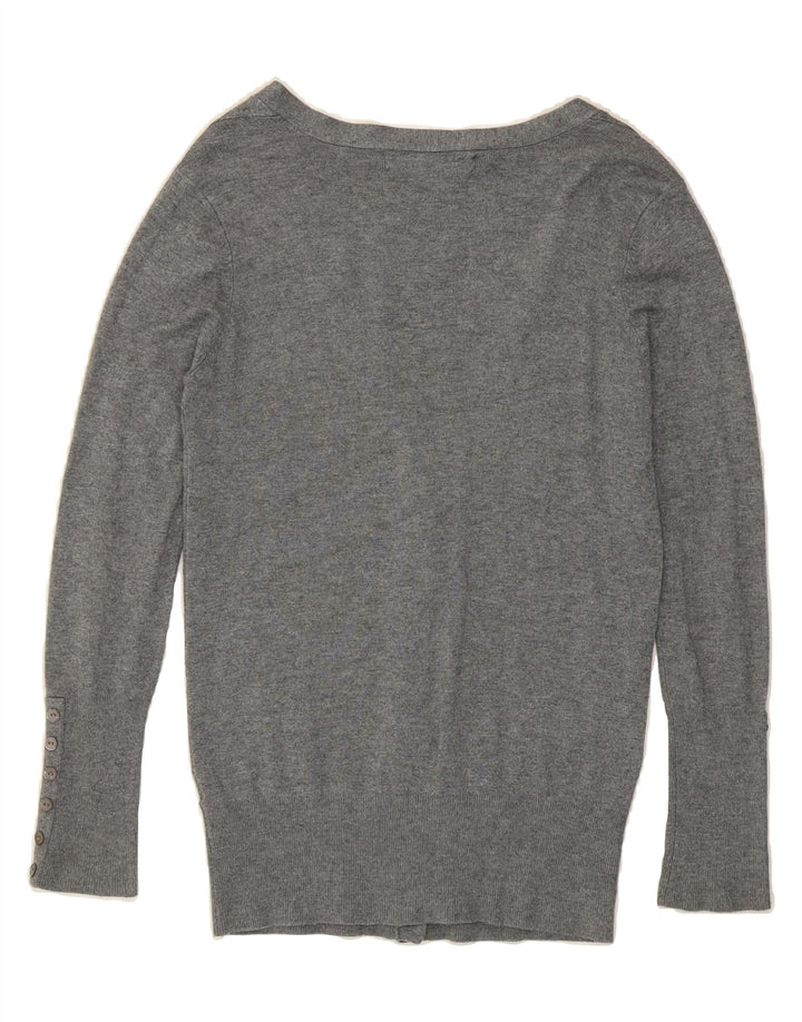ZARA Womens Cardigan Sweater UK 12 Medium Grey Vintage Zara and Second-Hand Zara from Messina Hembry 
