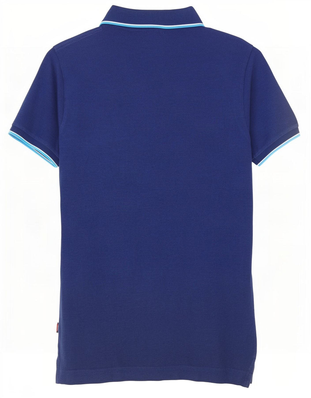 Superdry Mens Polo Shirt Large Navy Blue Cotton