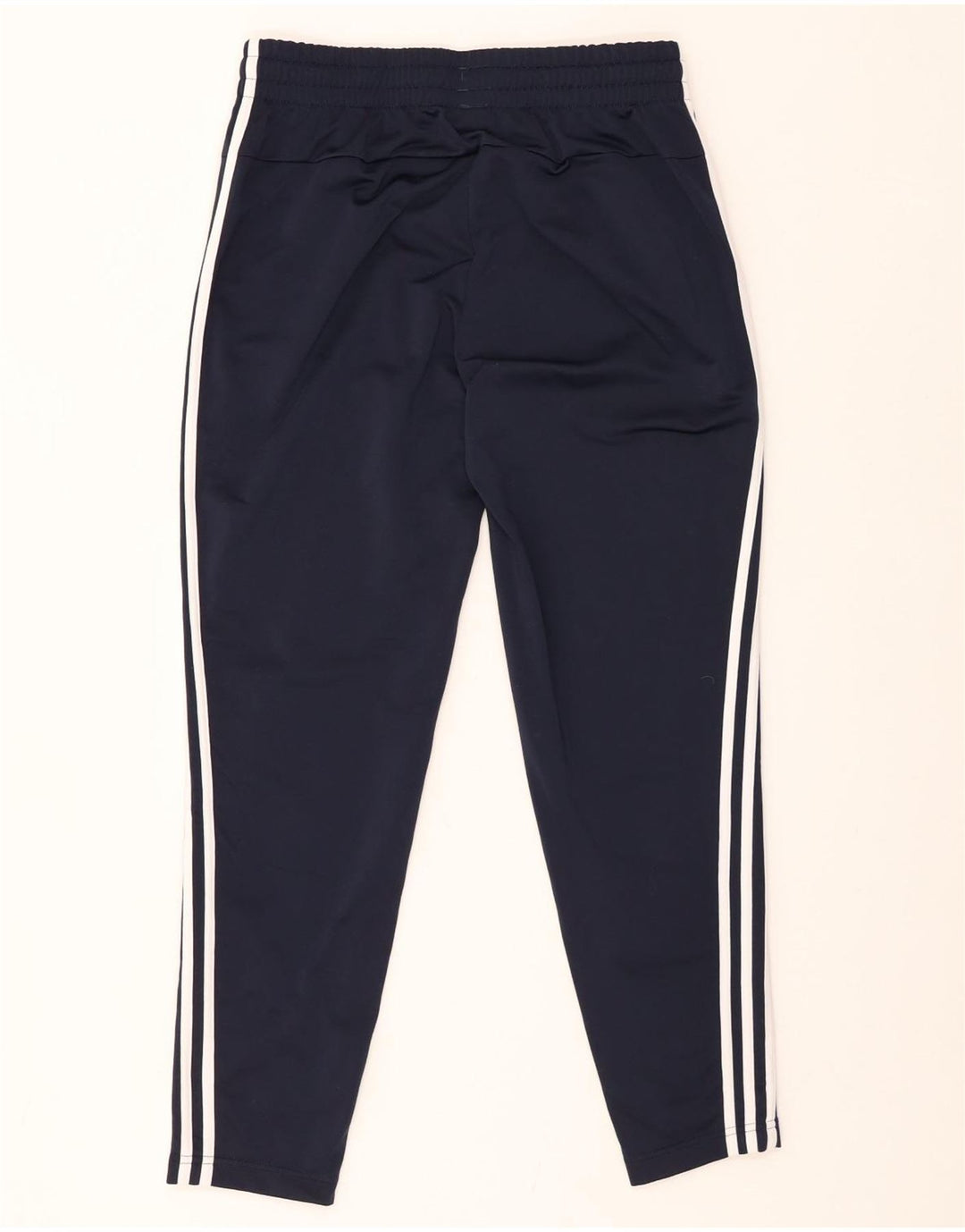 ADIDAS Womens Primegreen Tracksuit Trousers UK 12/14 Medium Navy Blue