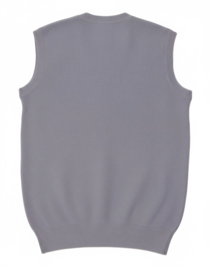ELLESSE Mens Vest Tank Top IT 50 Medium Blue