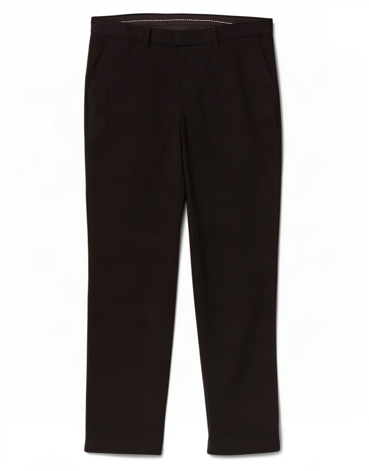Marks & Spencer Mens Slim Suit Trousers W34 L31 Black Polyester