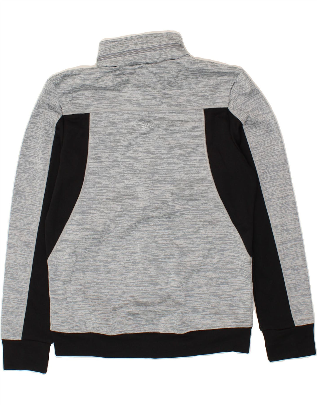 FILA Mens Tracksuit Top Jacket Small Grey Colourblock Polyester