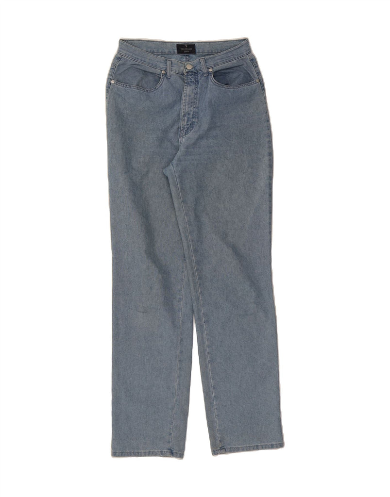 TRUSSARDI Womens Straight Jeans W31 L32 Blue Cotton Vintage Trussardi and Second-Hand Trussardi from Messina Hembry 