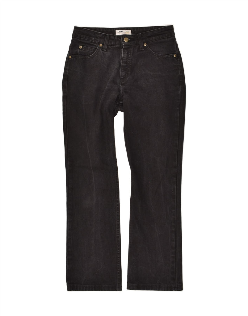 LEE Womens Cameron Straight Jeans W29 L28  Black Cotton Vintage Lee and Second-Hand Lee from Messina Hembry 