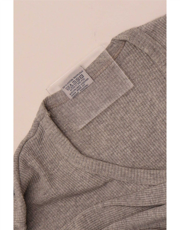 Levi's Mens Top Long Sleeve Small Grey Cotton