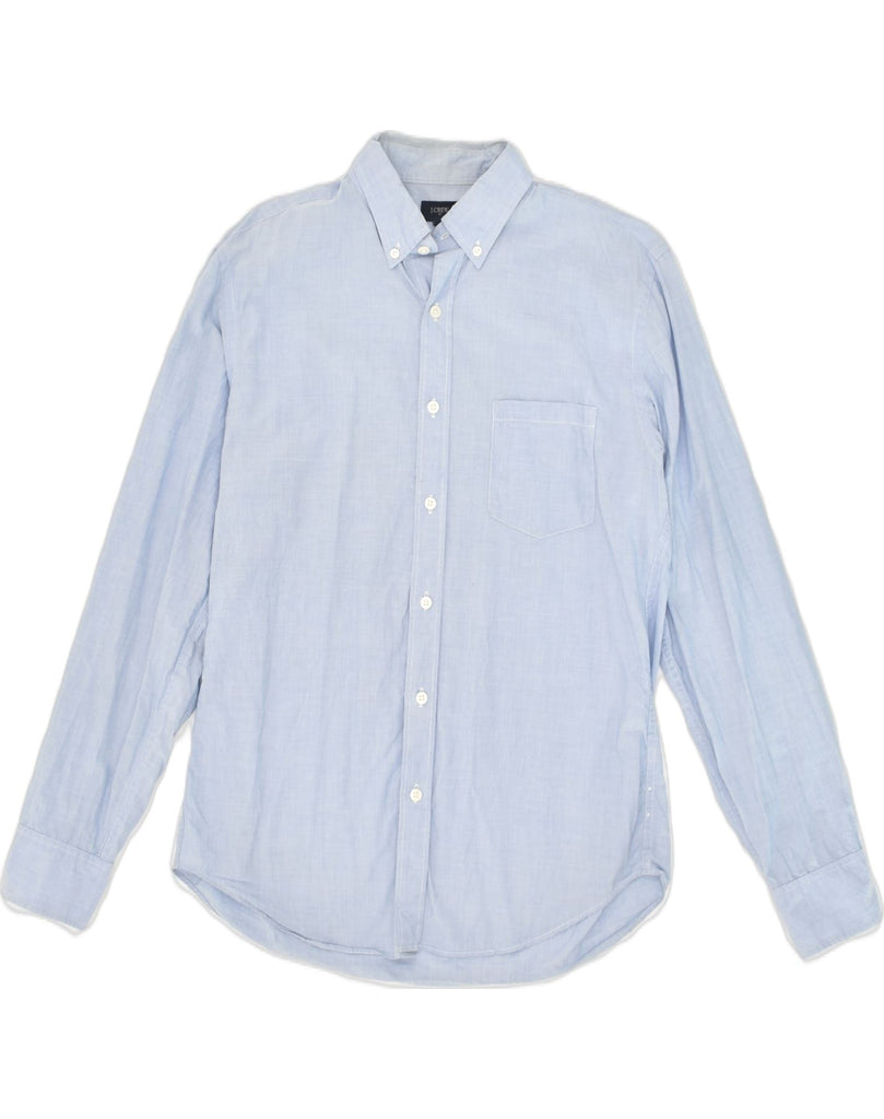 J. CREW Mens Shirt Medium Blue Cotton | Vintage J. Crew | Thrift | Second-Hand J. Crew | Used Clothing | Messina Hembry 