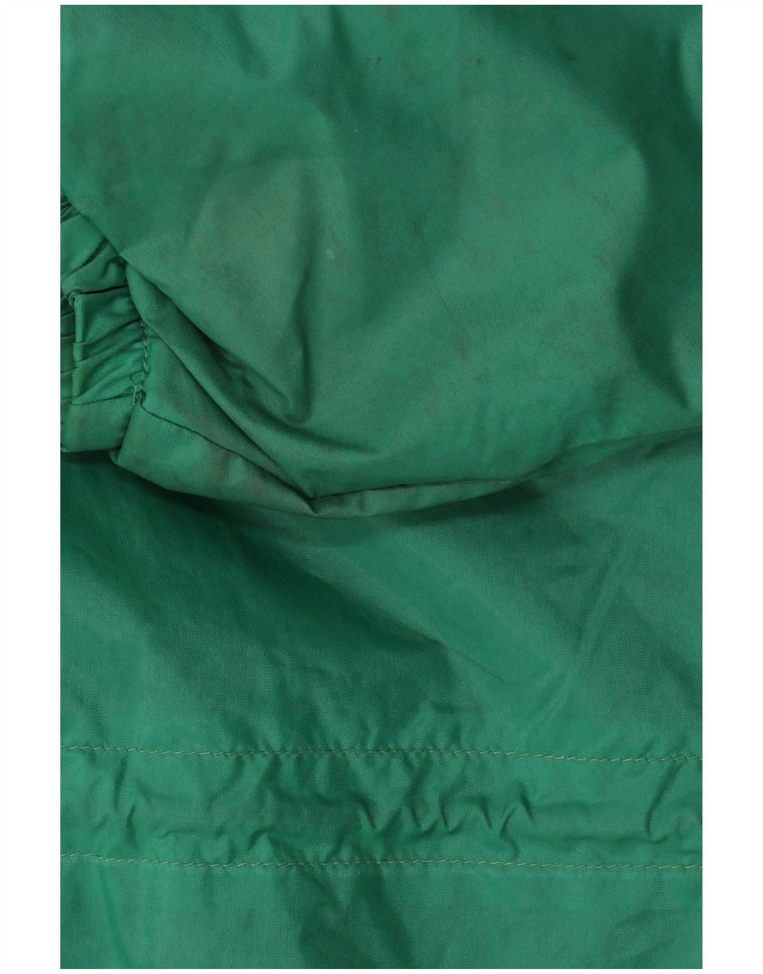 K-Way Mens Hooded Rain Jacket UK 42 XL Green Polyamide