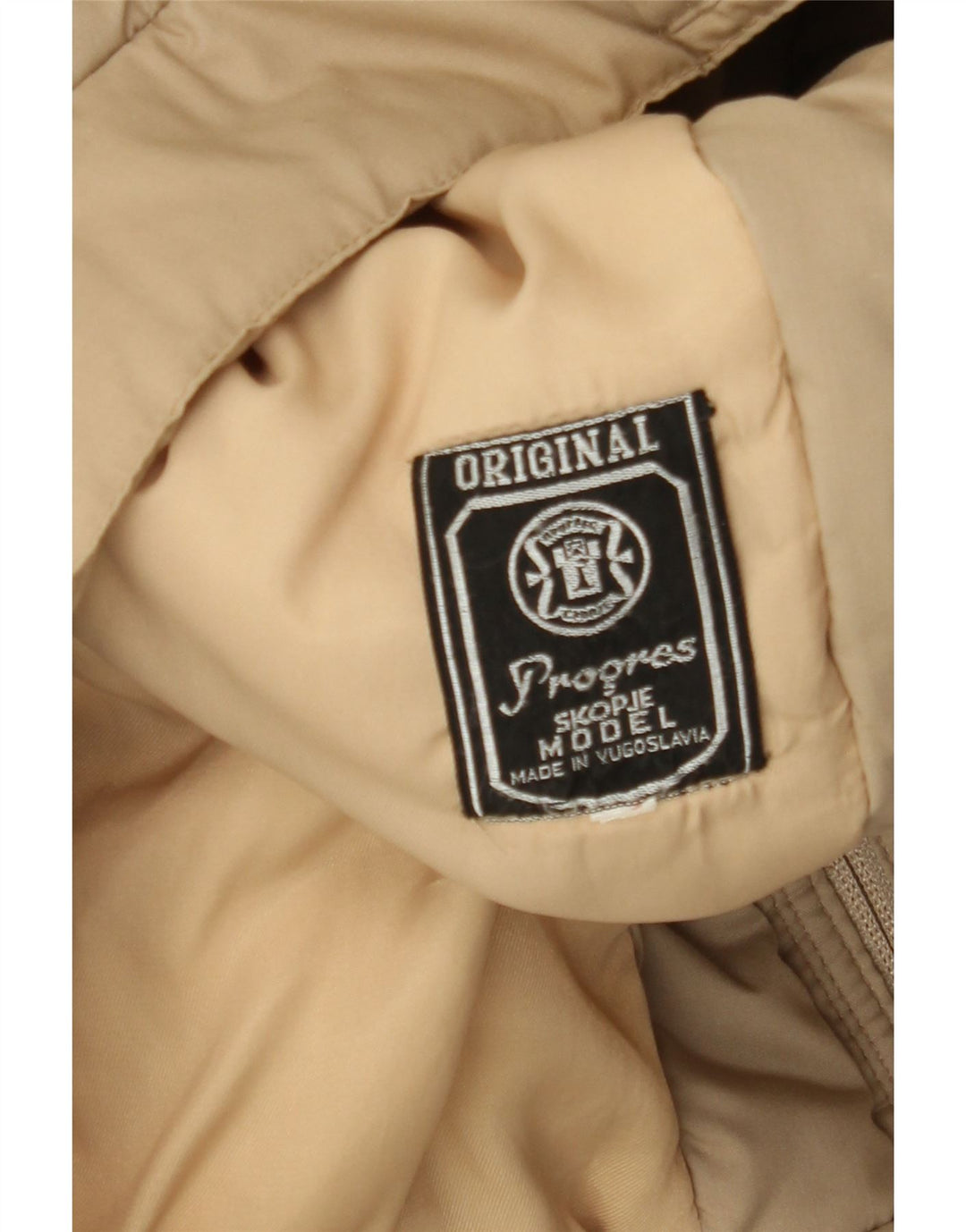 Vintage Mens Military Utility Jacket UK 42 XL Beige