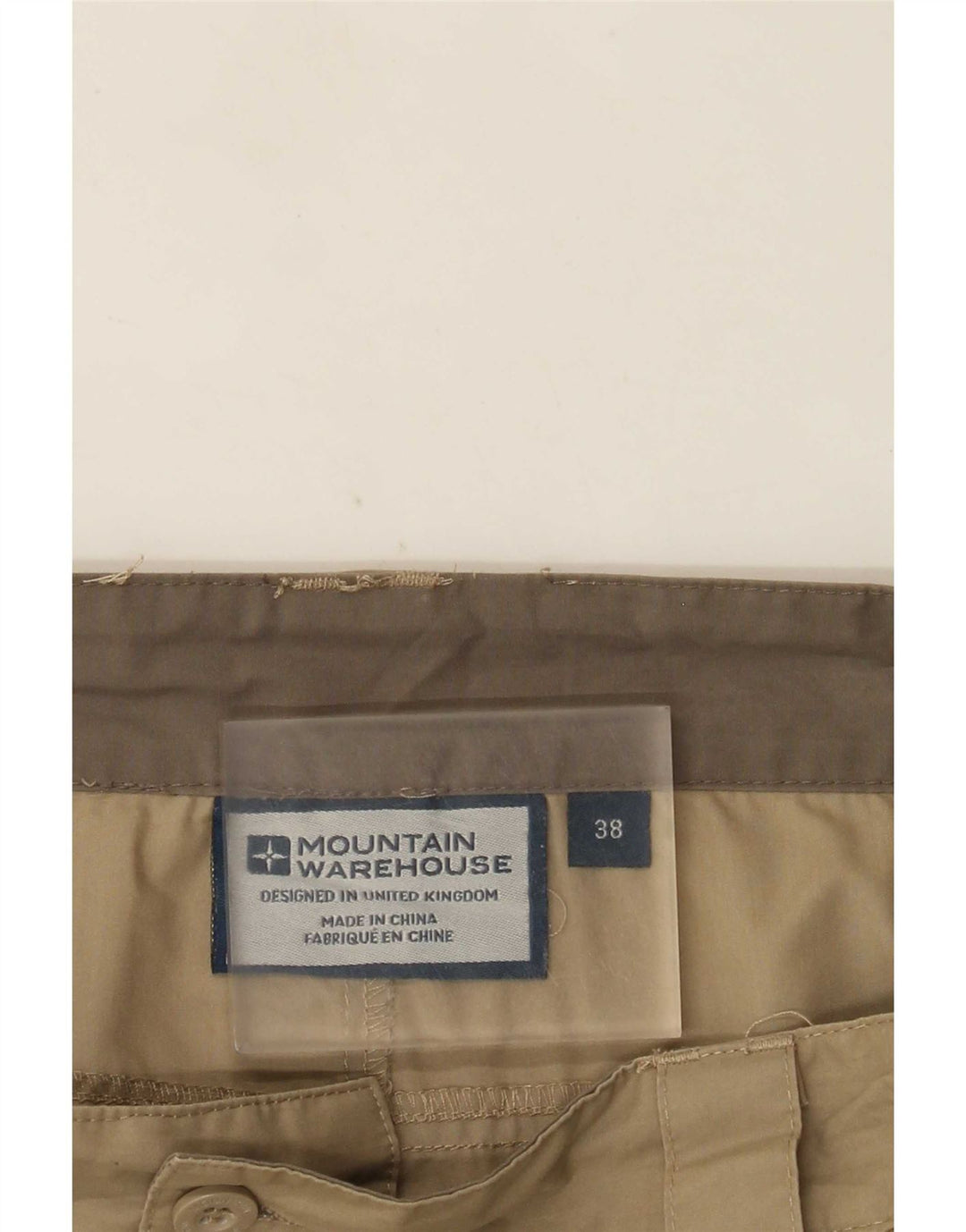 Mountain Warehouse Mens Cargo Shorts W38 XL Beige