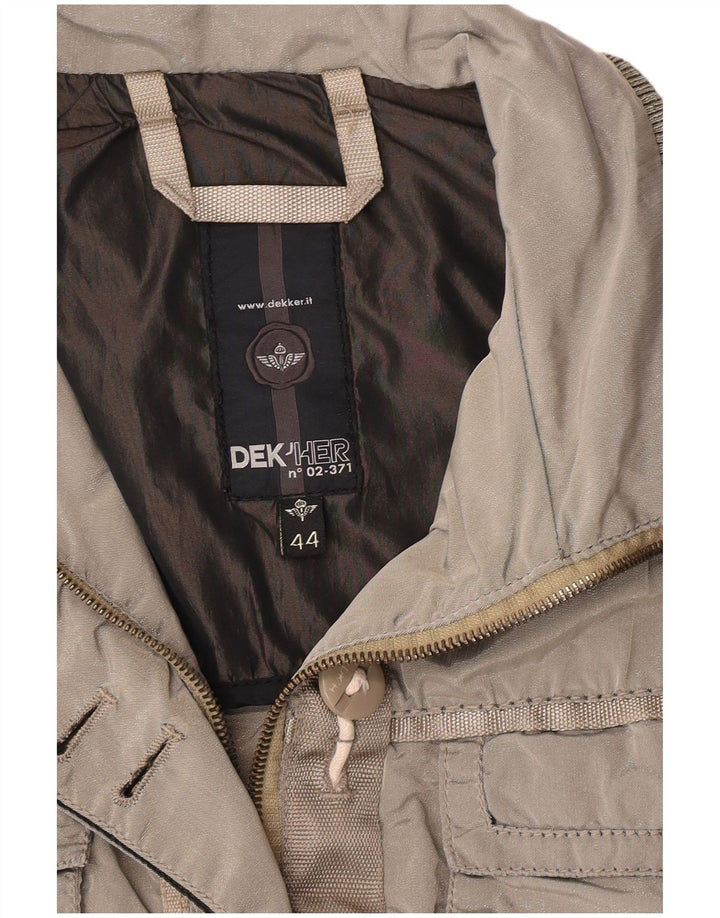 Dekker Womens Utility Jacket IT 44 Medium Grey