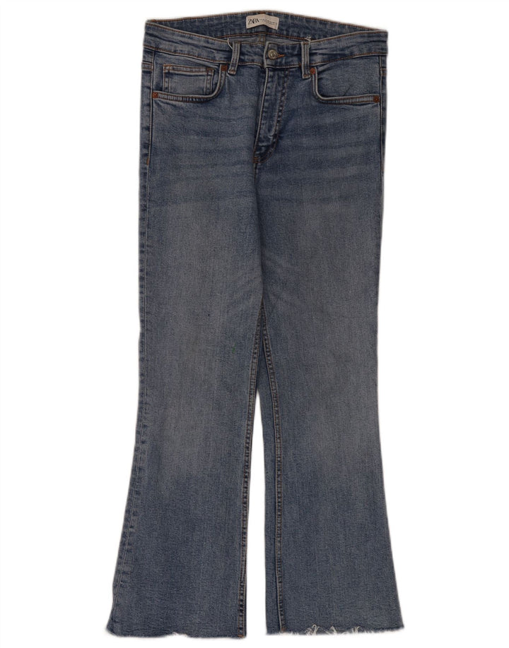 Zara Womens Bootcut Jeans EU 40 Medium W30 L28 Blue Cotton