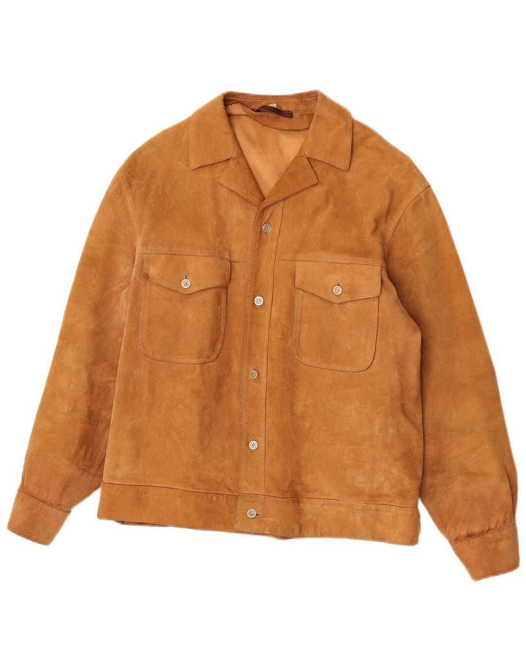 Striwa Mens Suede Jacket EU 48 Medium Beige