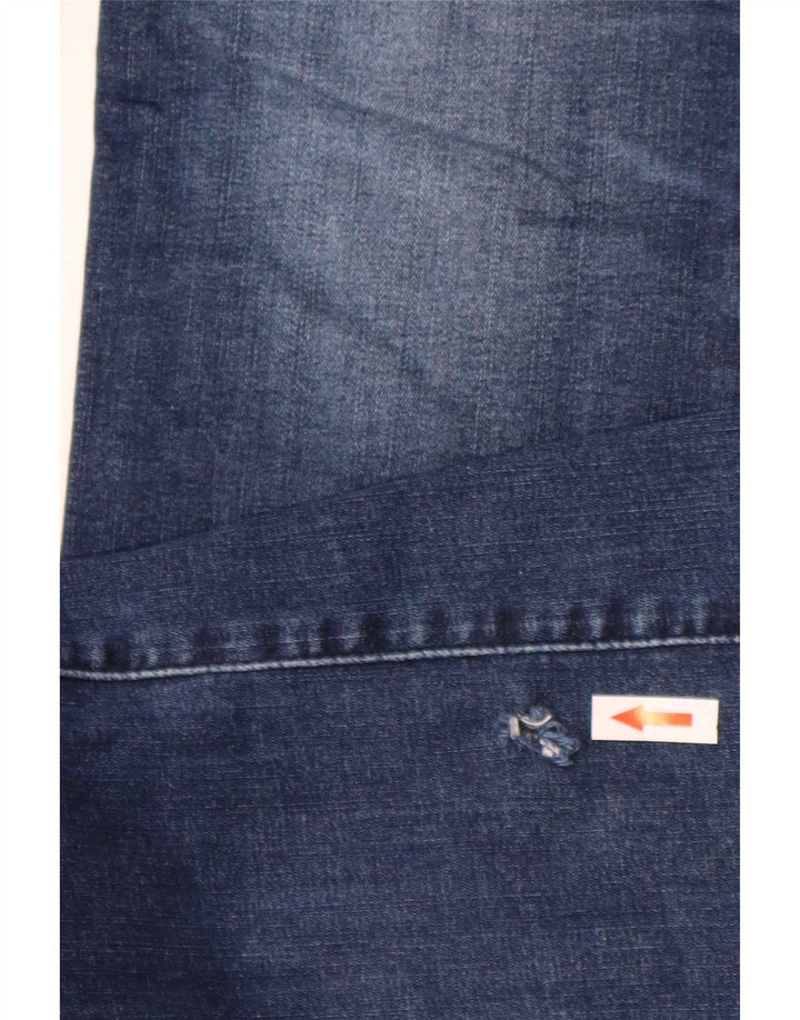 Guess Womens Sexy Straight Jeans W26 L32 Blue Polyester