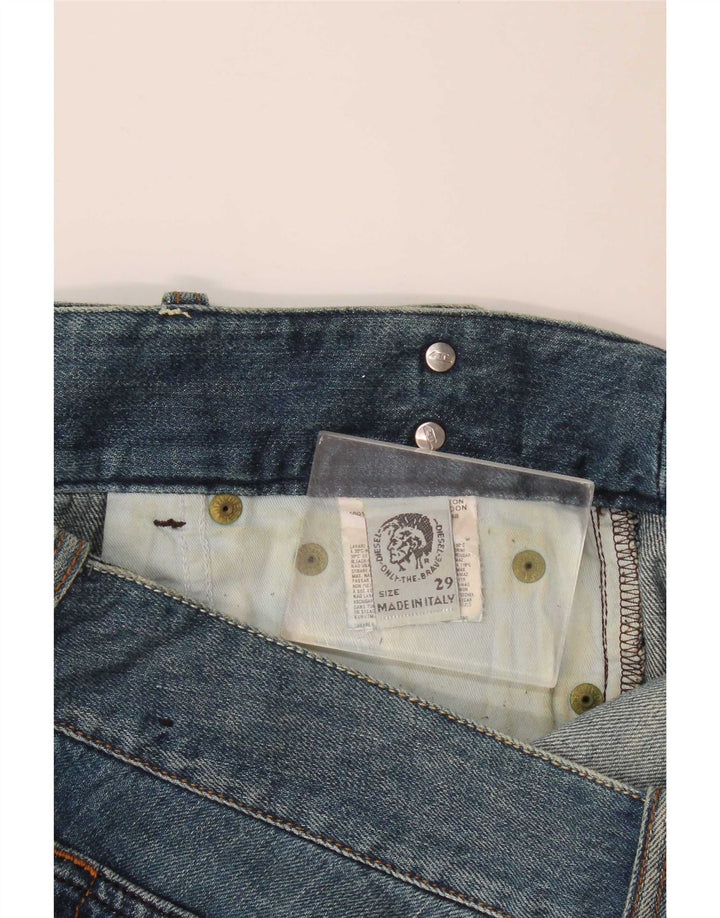 Diesel Womens Bootcut Jeans W29 L33 Blue Cotton
