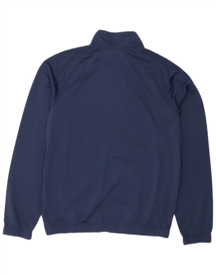 Nike Mens Tracksuit Top Jacket Medium Navy Blue Polyester