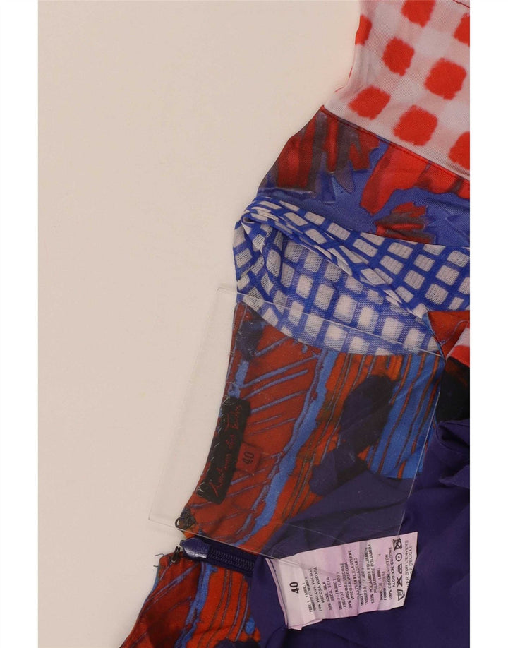 Aventures des Toiles Womens A-Line Dress EU 40 Medium Multicoloured
