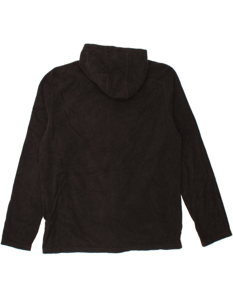 MOUNTAIN WAREHOUSE Mens Zip Hoodie Sweater Large Black Polyester Vintage Mountain Warehouse and Second-Hand Mountain Warehouse from Messina Hembry 