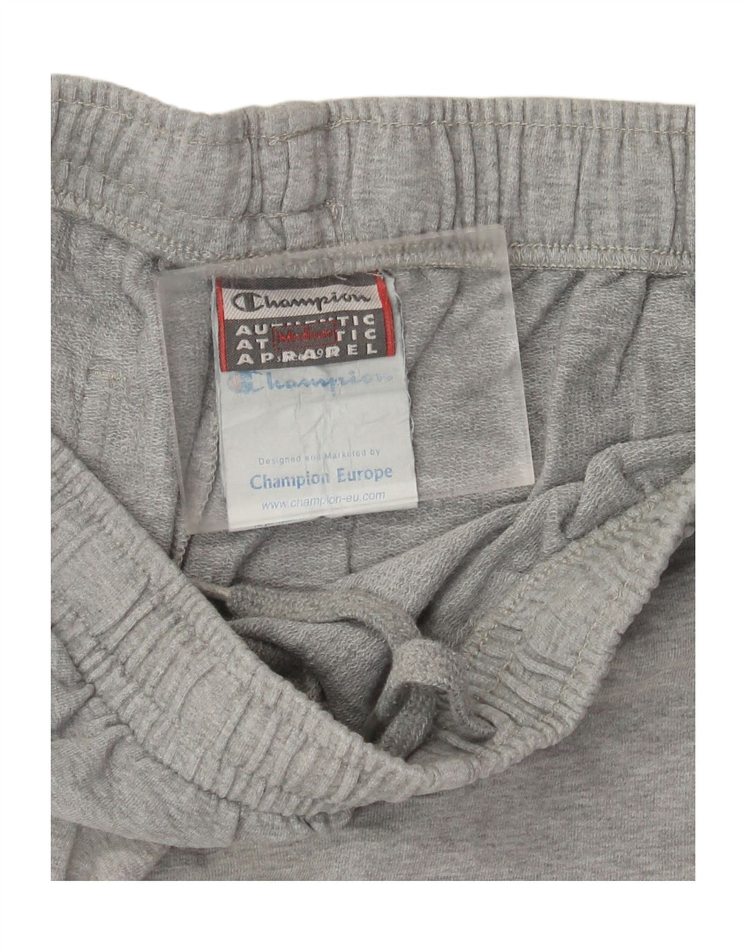 Champion Womens Tracksuit Trousers Joggers UK 12 Medium Grey Flecked Cotton