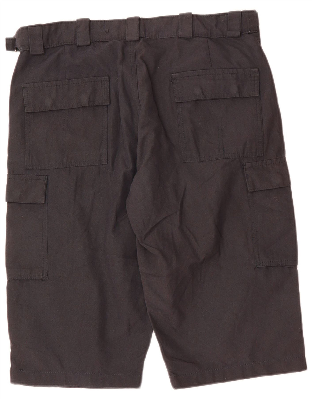 VINTAGE Mens Cargo Shorts W36 Large Navy Blue