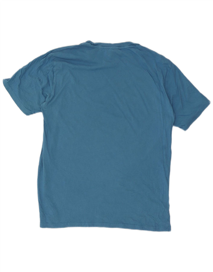 Champion Mens T-Shirt Top XL Blue Cotton