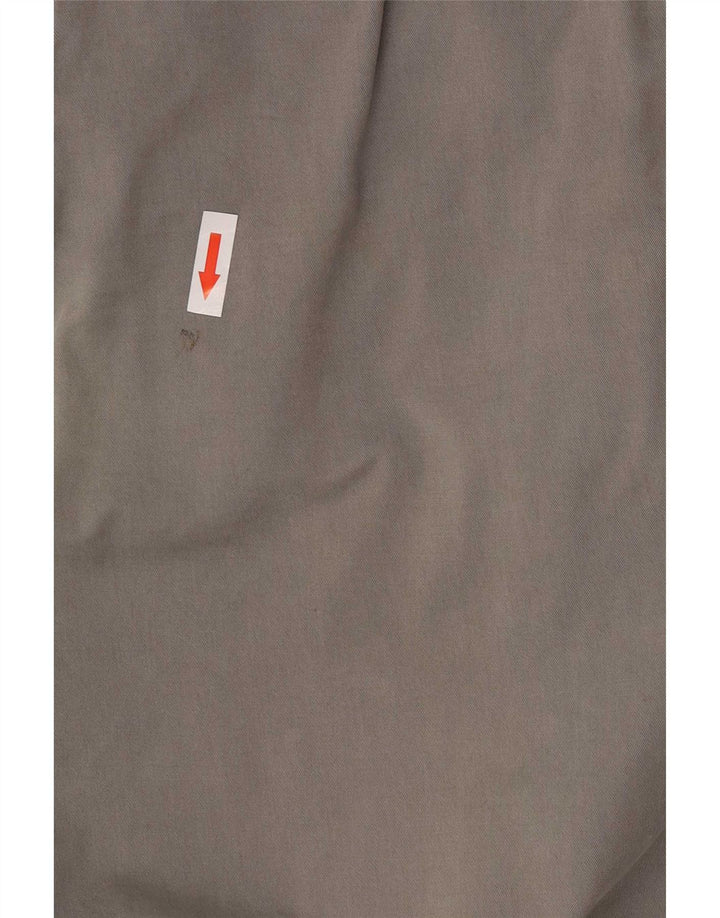 Gant Mens Cropped Trousers W38 L25 Grey Cotton